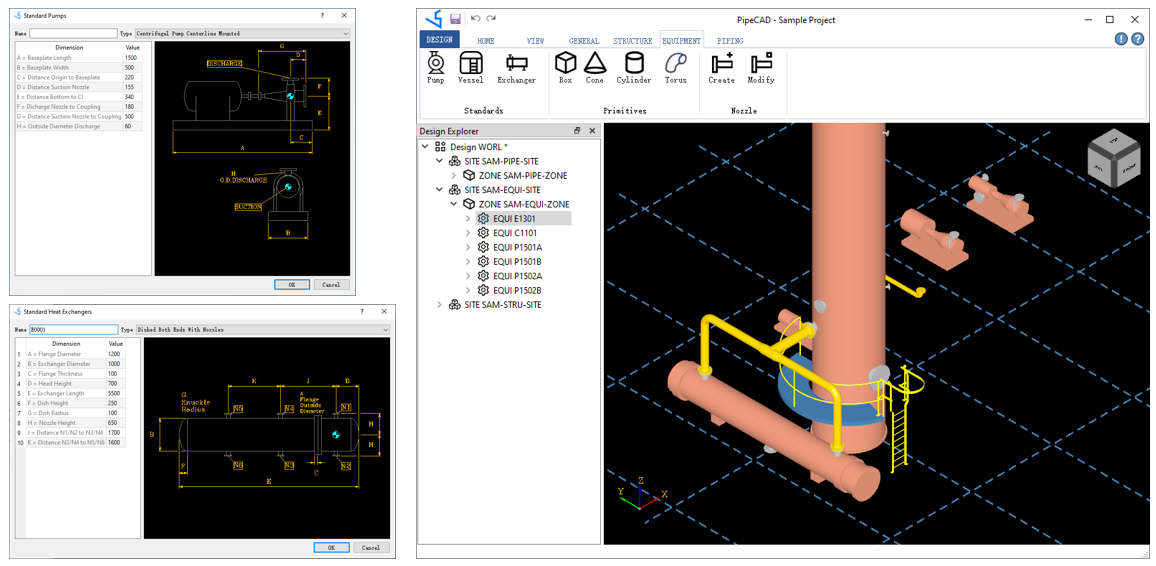 三维管道设计软件PipeCAD的图6